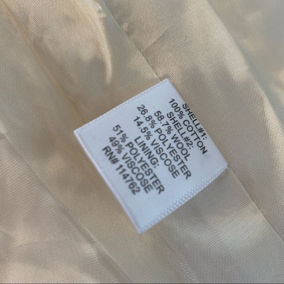 PIM & LARKIN size XS stunning cream jacket with crochet embroidery detail - Picture 14 of 16